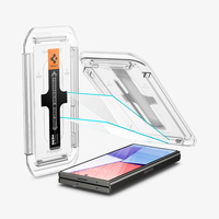 Spigen GLAS.tR EZ Fit Klare Bildschirmschutzfolie Samsung