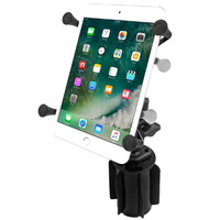 RAM Mounts X-Grip with RAM-A-CAN II Cup Holder Mount for 7"-8" Tablets
