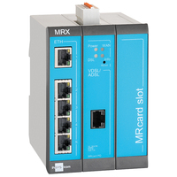 Insys Microelectronics MRX3 DSL-A ruter Fast Ethernet Niebieski, Szary