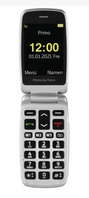 Doro Primo 408 7,11 cm (2.8") 100 g Graphit, Grau, Silber Einsteigertelefon