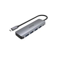 UNITEK P5+ USB 3.2 Gen 1 (3.1 Gen 1) Type-A 5000 Mbit/s Grijs
