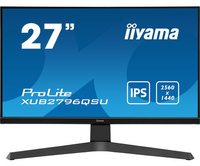 iiyama ProLite XUB2796QSU-B1 LED display 68,6 cm (27") 2560 x 1440 Pixels 2K Ultra HD Zwart