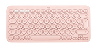 Logitech K380 for Mac Multi-Device Bluetooth Keyboard klawiatura QWERTY Hiszpański Różowy