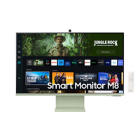 Samsung Smart Monitor M8 M80C computer monitor 81,3 cm (32") 3840 x 2160 Pixels 4K Ultra HD LCD Groen