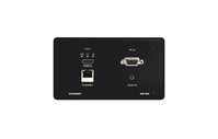 Kramer Electronics WP-20/EU(B)-86 caja de tomacorriente Negro