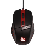 Konix KX DND GAMING MOUSE egér Jobbkezes USB A típus Optikai 2500 DPI