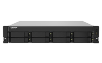QNAP TS-832PXU NAS Rack (2U) Przewodowa sieć LAN Aluminium, Czarny AL324