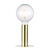 Nordlux Dean tafellamp E27 60 W Witgloeiend Geelkoper