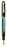 Pelikan 994095 penna stilografica Sistema di riempimento integrato Nero, Oro, Verde, Color marmo 1 pz