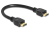 DeLOCK 83352 HDMI-Kabel 0,25 m HDMI Typ A (Standard) Schwarz