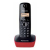 Panasonic KX-TG1611 DECT telefon Hívóazonosító Fekete, Vörös