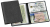 Veloflex 3259590 Geldbörse, Kartenetui/Reisedokumentenhülle Briefttasche Schwarz PVC