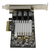 StarTech.com Scheda di rete PCIe Gigabit Power over Ethernet a 4 porte - Adattatore PCI express - Intel I350 NIC