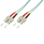 LogiLink 3m SC-SC InfiniBand/fibre optic cable OM3 Turquoise