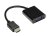 Alcasa HDMI-AD21 video kabel adapter 0,3 m HDMI Type A (Standaard) VGA (D-Sub) + 3.5mm Zwart