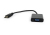 Gembird A-HDMI-VGA-04 adaptador de cable de vídeo 0,15 m VGA (D-Sub) HDMI tipo A (Estándar) Negro