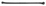 Facom 57L.1/4x5/16 ring wrench Black 10,11 mm 19.2 cm
