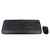 V7 Full Size USB Keyboard with Palm Rest and Ambidextrous Mouse Combo - ES