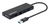 Manhattan USB-A Dock/Hub, Ports (x5): Ethernet, HDMI, USB-A (x2) and VGA, Micro-USB Power Input Port (Optional, only when additional power needed. Not required for dual monitor ...