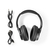 Nedis HPBT3261BK fejhallgató és headset Vezetékes és vezeték nélküli Fejpánt Hívás/zene USB C-típus Bluetooth Fekete