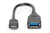 Digitus Câble adaptateur USB de Type-C, OTG, de Type-C vers A