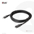 CLUB3D USB Gen1 Type-C Extension Cable 5Gbps 60W(20V/3A) 4K60Hz M/F 1m/3.28ft