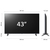 LG UHD 43UR78006LK.API TV 109,2 cm (43") 4K Ultra HD Smart TV Wifi Noir