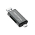 Vention CCHH0 czytnik kart USB Type-A/USB Type-C/Micro-USB Szary