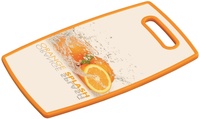 KESPER Schneid- Servierbrett, Orange Splash