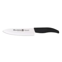 Couteau Chef Quttin Céramique Noir 15 cm