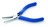 product - schmitz electronic flat nose pliers ESD long , smooth jaws- 6"