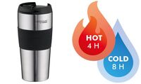 THERMOS Isolierbecher THERMOPRO, 0,4 Liter, silber matt (6463050)