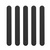 MOEDEL Leitstreifen für taktiles Bodenleitsystem, Kunststoff, schwarz, 35 x 295 mm, 50er VE