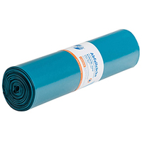 DEISS Premium Plus® Abfallsäcke 120 Liter Blau (25 Stück) Der Allrounder! Ideal für schwere Abfälle geeignet Blau
