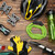 Relaxdays Zahlenschloss Fahrrad, sicheres Kettenschloss mit 5-stelligem Zahlencode, 120cm, Fahrradschloss Stahl, grün