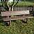 100% Recycled Plastic Waza Bench