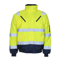 Pilotenwarnschutzjacke Gr. XXL LeiKaTex® nach EN ISO 20471+ EN 343 neongelb /