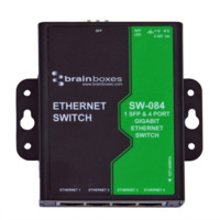 Ethernet Switch, 5 Ports, 1000 Mbit/s, 5-30 VDC, SW-084