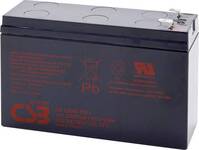 CSB Battery HR 1224W high-rate Ólomakku 12 V 5.8 Ah Ólom-vlies (AGM) (Sz x Ma x Mé) 151 x 98 x 51 mm 6,35 mm-es laposérintkezős dugó Karbantartásmentes, Kis