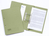 Guildhall Spring Pocket Transfer File Manilla Foolscap 420gsm Green (Pack 25)