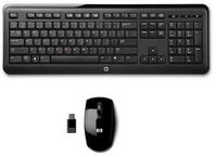 ASSY KBD OPAL2 RF2.4 Win8 SAU 697347-171, Standard, Wireless, RF Wireless, Black, Mouse included Toetsenborden (extern)