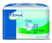 Flex Super Vorlagen mit Hüftgurt Karton Tena Gr. L 83 - 120 cm (3x30 Sütck) , Detailansicht