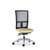 Obrotowe krzesło biurowe GOAL AIR, wys. oparcia 545 mm