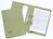 Exacompta Guildhall Heavyweight Transfer Spiral Pocket File 420gsm FC Green (Pack of 25) 211/6002