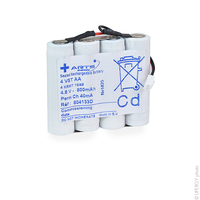 Pack(s) Batterie eclairage secours 4 VST AA ST1 4.8V 800mAh