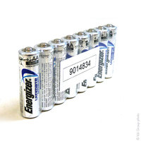 Pack(s) Pile lithium blister 8x L91 AA sous Shrink 1.5V 2.9Ah