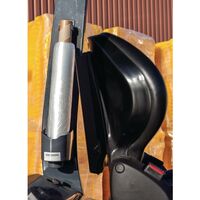 Stretch wrap and tool holder for forklifts