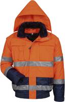 Warnjacke Volker, Gr. XXL, orange-marine