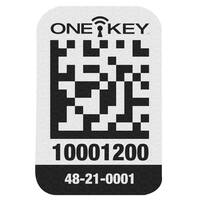 ONE KEY™ QR-Code Sticker Plastik AIDTSP klein, 200 Stück