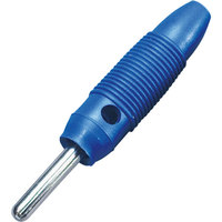 BKL 072153-P Banana Plug 4mm 60V 16A Blue